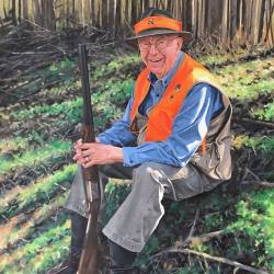 Oil Painting Portrait of Bob Timberlake.