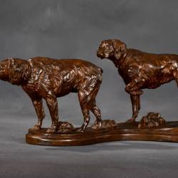 Brittany Brace Bronze Sculpture