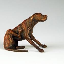 Scratch the Itch - Bronze Sculpture
