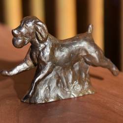 Fetch - Boykin Spaniel Bronze Sculpture