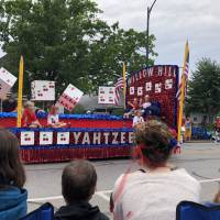 Flat at the Cherry Festival Parade