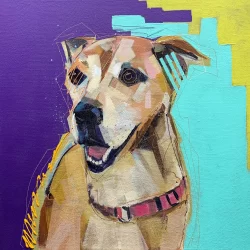 A commissioned painting